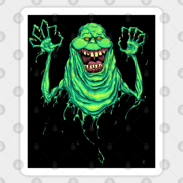 Slimer: Disgusting Blob Magnet by vilecult